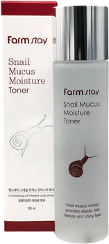 Тонер для обличчя Farmstay Snail Mucus Moisture Toner з муцином равлика 150 мл (8809426954513/8809809801878)