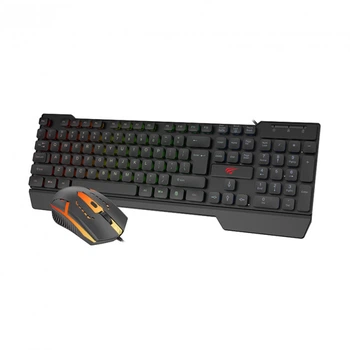 Клавиатура и мышь HAVIT HV-KB511CM проводные Вlack