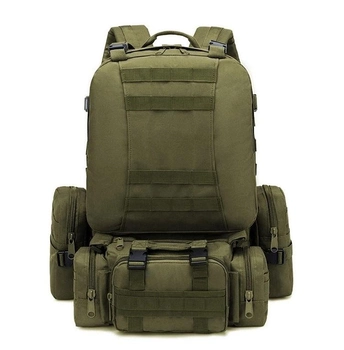 Рюкзак тактичний P1G-Tac M012 50 л Оливковый