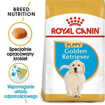 Sucha karma dla szczeniąt Golden Retriever Royal Canin Puppy 3kg (3182550751254)