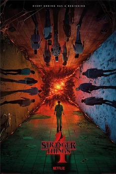 Постер плакат "Очень Странные Дела 4 (У Каждого Конца Есть Начало)" 61x91.5см Pyramid International (ps-103772)