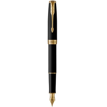 Перова ручка Parker SONNET Matte Black GT FP F 84 811