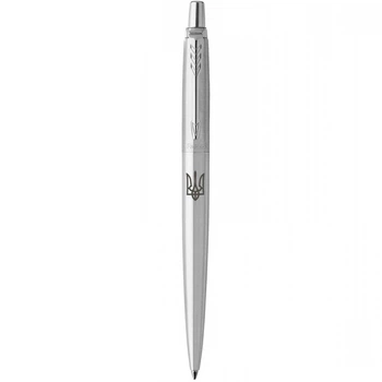 Ручка шариковая Parker JOTTER Stainless Steel CT BP Трезубец Серебристый 16132_TR
