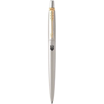 Ручка кулькова Parker JOTTER Stainless Steel GT BP Тризуб 16032_TR
