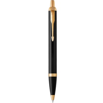 Ручка шариковая Parker IM Black GT BP Золотистый 22 032