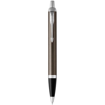 Шариковая ручка Parker IM Dark Espresso CT BP Коричневый Серебристый 22 332