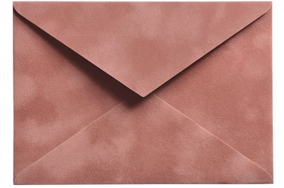 Конверт подарунковий С6 оксамитовий пиляна троянда з легким мармуровим ефектом (11.4 х 16.2 см)