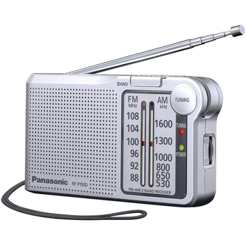 Портативный радиоприемник на батарейках Panasonic RF-P150DEG-S