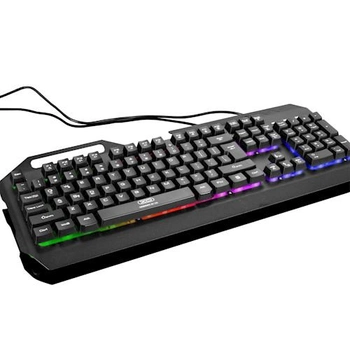 Клавиатура XO KB-01 Keyboard RGB Backlit Metal (English Version) Black