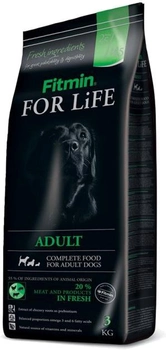 Sucha karma dla dorosłych psów Fitmin dog For Life Adult - 3 kg (8595237009770)