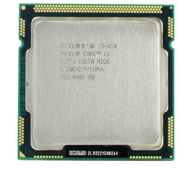 Б/У, Процесор, Intel Core i5-650, s1156, 2 ядра, 4 потоки, 3.2 гГц