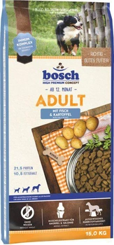 Sucha karma dla psów BOSCH HPC Adult z rybą i ziemniakami 15 kg (4015598013260)