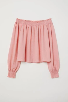 Блузка H&M 0622238 XXS Нежно розовый