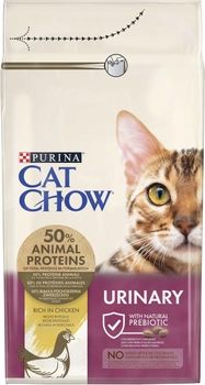 Сухий корм для кішок з урологічними захворюваннями PURINA Cat Chow Urinary з куркою 1.5кг (12158054)