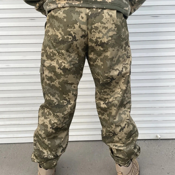 Тактичні штани ЗСУ військові армійські зимові вологостійкі Піксель розмір 56