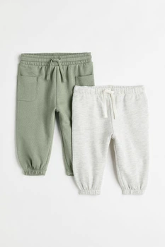 Спортивные штаны серые и хаки H&M 98см (400091270)