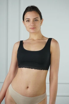 Топ на широких бретелях Janira 32348 black 46(L) Чорний