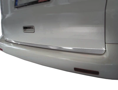 Кромка багажника (нерж.) Omsa для Volkswagen T5 Caravelle (2004-2010 гг), защита двери ляды, аксессуары T5