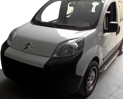 Боковые пороги (алюмин.) для Peugeot Bipper, 2 шт, пороги для Peugeot Bipper, алюминиевые пороги Bipper