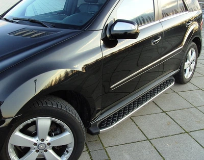 Боковые пороги BlackLine (2 шт, алюминий) для Land Rover Discovery III 2004-2009