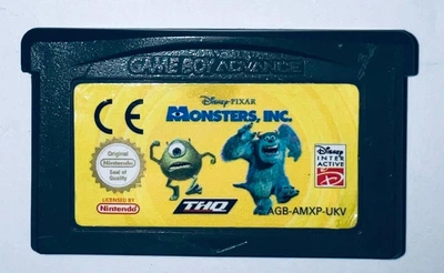 Monsters Inc, Б/У, английская версия, без коробки - картридж для Nintendo GameBoy Advance