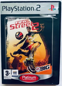 FIFA Street 2 Platinum, Б/У, английская версия - диск для PlayStation 2