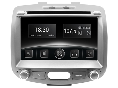Мультимедийная система Gazer CM5007-PA для Hyundai i10 2007-2013
