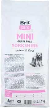 Сухий корм для дорослих собак породи йоркширський тер'єр Brit Care Sensitive Grain Free Yorkshire 7 кг (8595602520213)