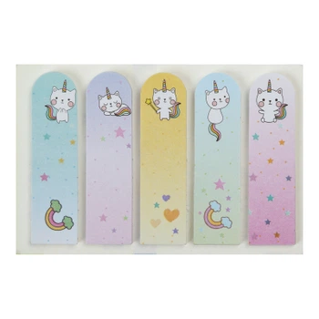 Стикер-закладка ZiBi бумажные KIDS Line Catycorn 45x12 мм 5 x 20 листов (ZB.15106)