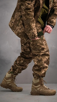 Тактические штаны ВСУ военные армейские Softshell пиксель размер 50
