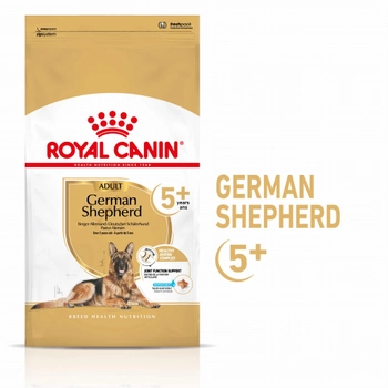 Sucha karma dla dorosłych psów Royal Canin Owczarek Niemiecki 5+ 12 kg (3182550908399) (1340120)