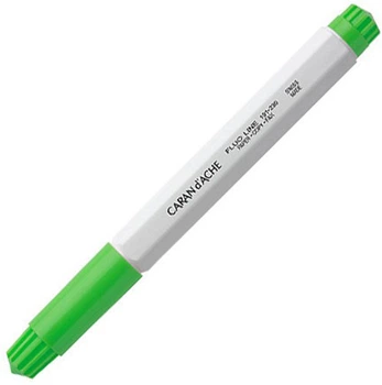 Маркер Caran d'Ache Highlighter Fluo Зеленый (7630002320122)