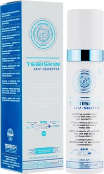 Сонцезахисний крем для чутливої шкіри - Tebiskin Uv-Sooth Cream SPF 50+ 50ml (553321-72558)