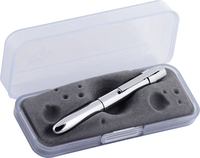 Ручка Fisher Space Pen Bullet X-Mark Хром с клипсой / Стержень 1.1 мм Черный (747609780000)