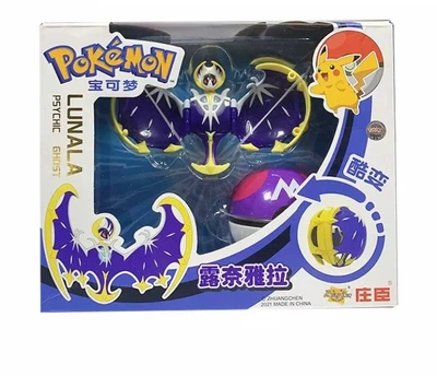 Покемон Покетбол Lunala Лунала Pokemon GO шарік з фігуркою-трансформером