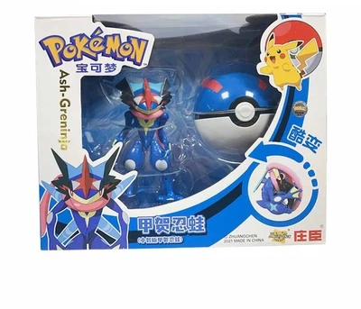 Покемон Покебол Ash-GreninjaPokemon GO шар с фигуркой-трансформером