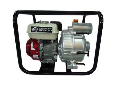 Мотопомпа бензиновая Vulkan SCWT80H для грязной воды с двигателем Honda GX 200