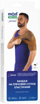 Бандаж на плечовий суглоб MedTextile еластичний S/M 1 шт (4820137291838)