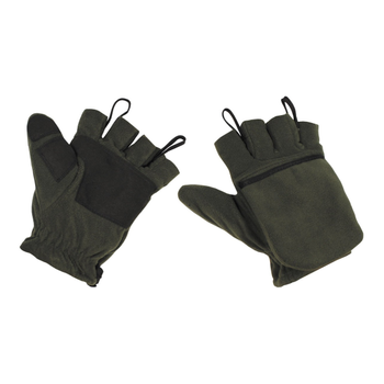 Перчатки с карманом для пальцев, MFH, Olive, L