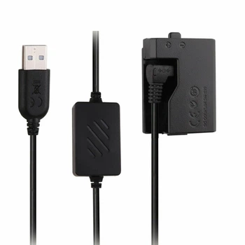 USB адаптер питания ACK-E10 для Canon EOS 1100D 1200D 1300D 1500D 2000D 4000D вместо аккумулятора LP-E10 4359