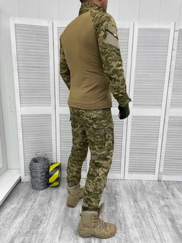Тактичний військовий костюм Attac ( Убакс + Штани ), Камуфляж: Піксель ЗСУ, Розмір: XL