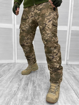 Тактические теплые военные боевые брюки, Камуфляж: Пиксель, Размер: M
