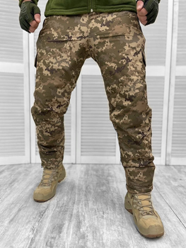 Тактические теплые военные боевые брюки, Камуфляж: Пиксель, Размер: L