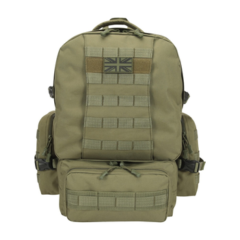 Тактичний рюкзак Expedition, Kombat Tactical, Olive, 50 л