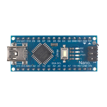 Отладочная плата Arduino Nano V3.0 ATMega328P (распаянная) c USB кабелем 30см