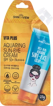 Солнцезащитный крем Shinsiaview Aquaring Sun-Bye Cream Vita Plus SPF50+/PA++++ 25 г (8809674180085)