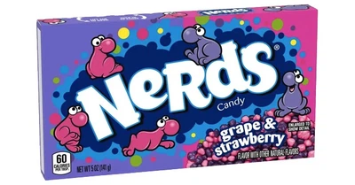 Цукерки Nerds Grape&Strawberry, 142 г