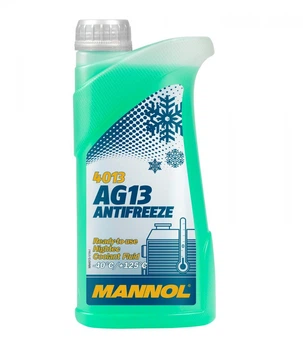 АНТИФРИЗ ЗЕЛЕНИЙ MANNOL Antifreeze AG13 (-40) Hightec 1л (4013-1)