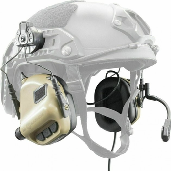 Активные наушники с гарнитурой Earmor M32H MOD 3 koy для шлема fast