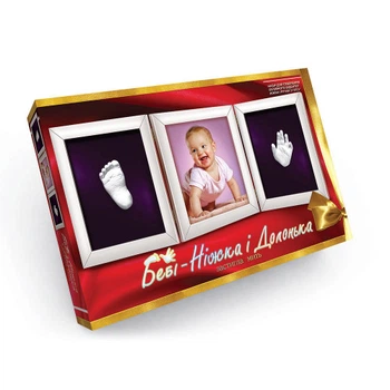 Набор для творчества Danko toys Бебі ніжка і долонька УКР (kj3168)